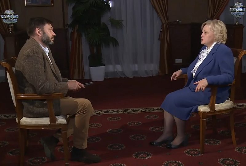 Интервью ректора ДонНУ Светланы Беспаловой исполнительному директору МИА «Россия сегодня» Кириллу Вышинскому