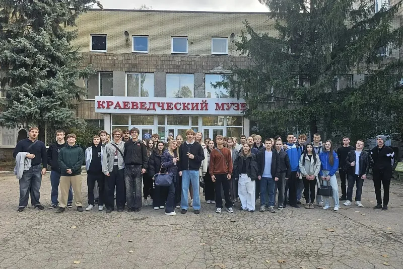 Студенты Института физической культуры и спорта ДонГУ посетили краеведческий музей